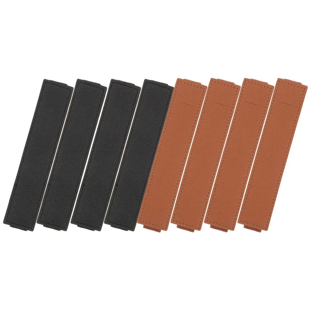 

8 Pcs Elastic Bands Capacitor Pen Sleeve Holders Notebook for Desk with Organizer