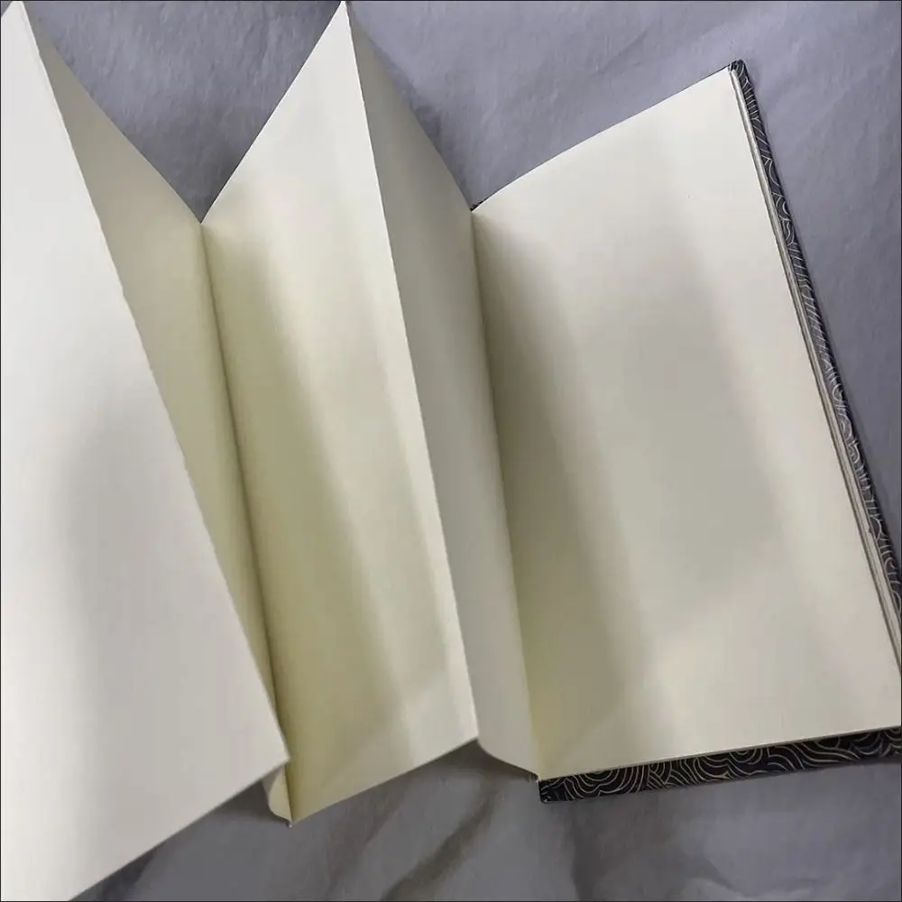 Collect Postmarks Folding Organ Notepad Stamp Edition Blank Inner Page Retro Court Notebook Traveler Chinese Style Writing Paper