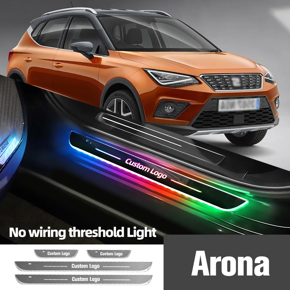 

Для сиденья Arona KJ7 2017-2023 2021 2022 Автомобильная фотография с индивидуальным логотипом