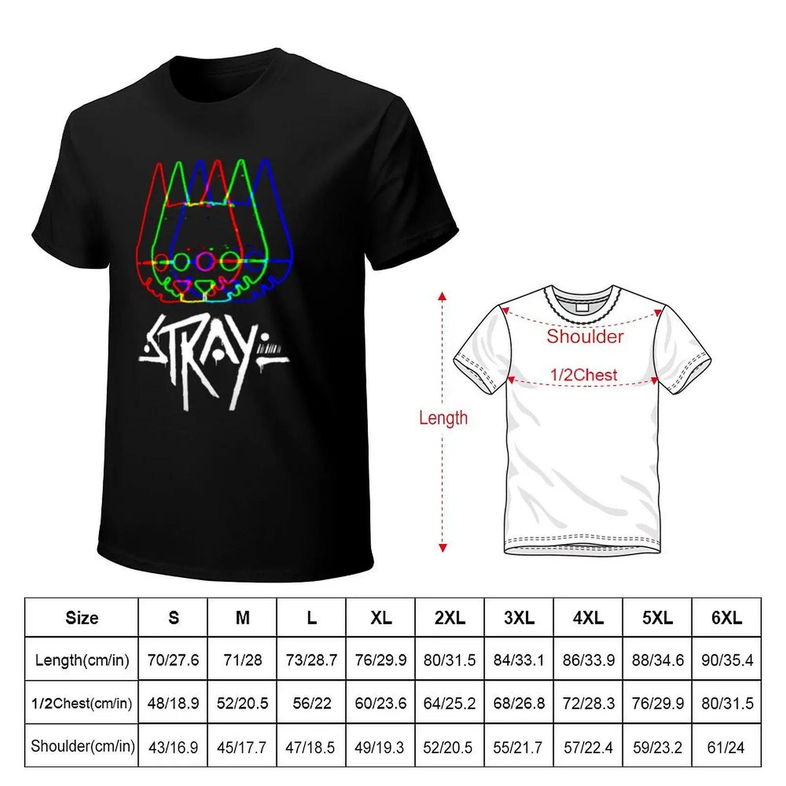 Stray Game Explore Game T-Shirt Stretch Fabric Comfort T-Shirt