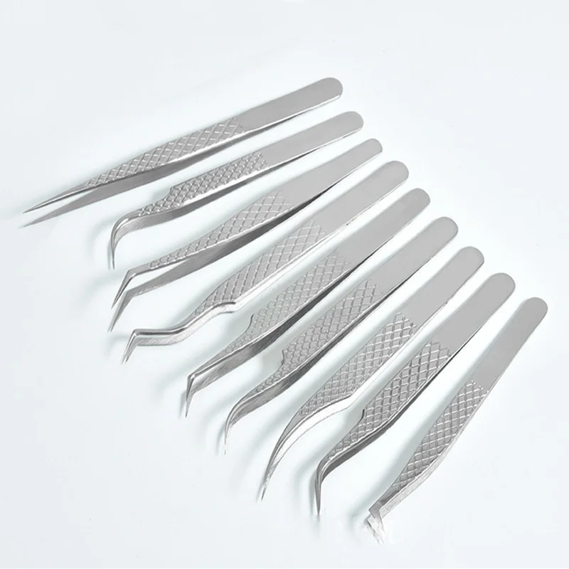 Lashes Tweezers Eyelashes Tweezers Eyelash Extensions Tweezers Lash Tweezers for Eyelash Extensions Profession Precision Tweezer