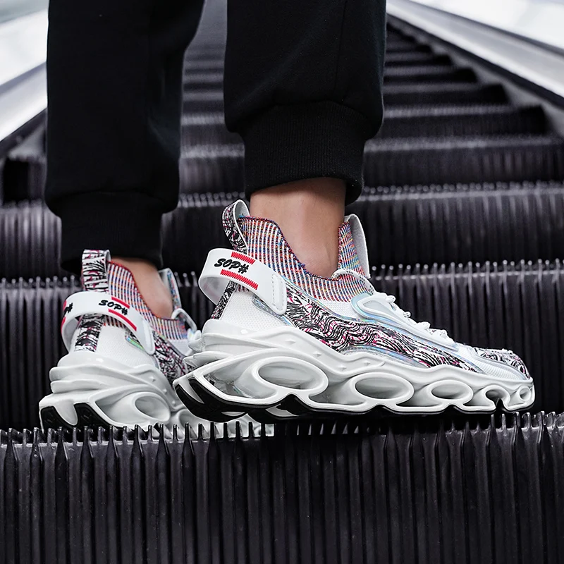 Summer high quality simple outdoor men's shoes casual sports hiking shoes lightweight couple style breathable comfortable