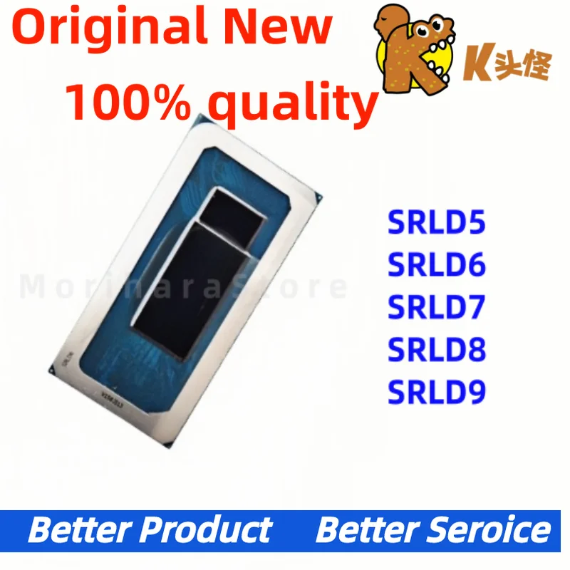 

New Original SRLD5 I7-1280P SRLD6 I7-1260P SRLD7 I7-1270P SRLD8 I5-1250P SRLD9 I5-1240P BGA CPU chipset