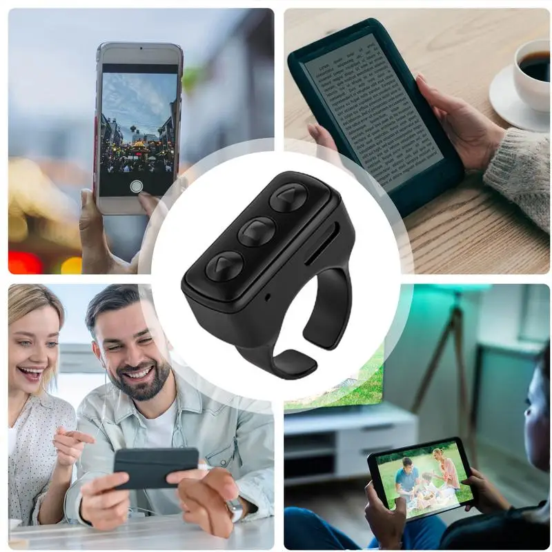 Scrolling Ring Remote Camera Video Recording Remote Wireless Seamless Video Record Controller Connectivity Controller For Camera