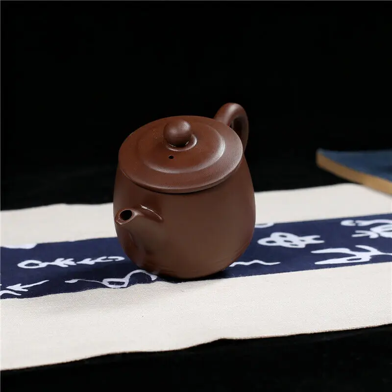 Chinese Yixing Zisha Clay Pottery Teapot Purple Handmade Teakettle