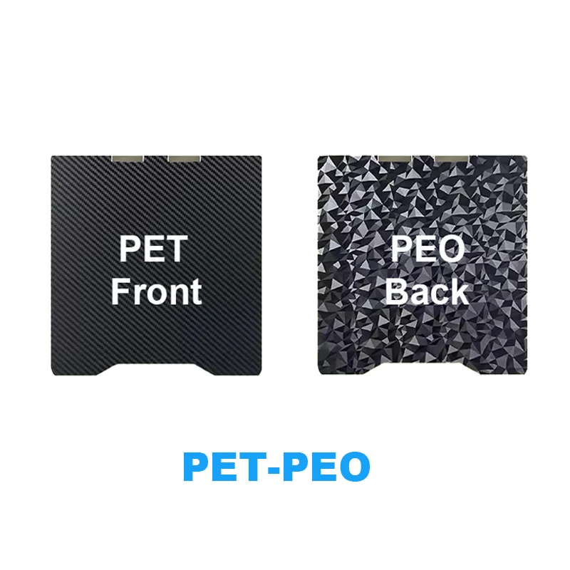 Dubbelzijdig Lente Staalplaat Cool Plaat Voor Creality K2 K2 Pro 3D Printer Onderdelen Broeinest PEI PEY PEO PET Bouwplaat Voor K2 Pro