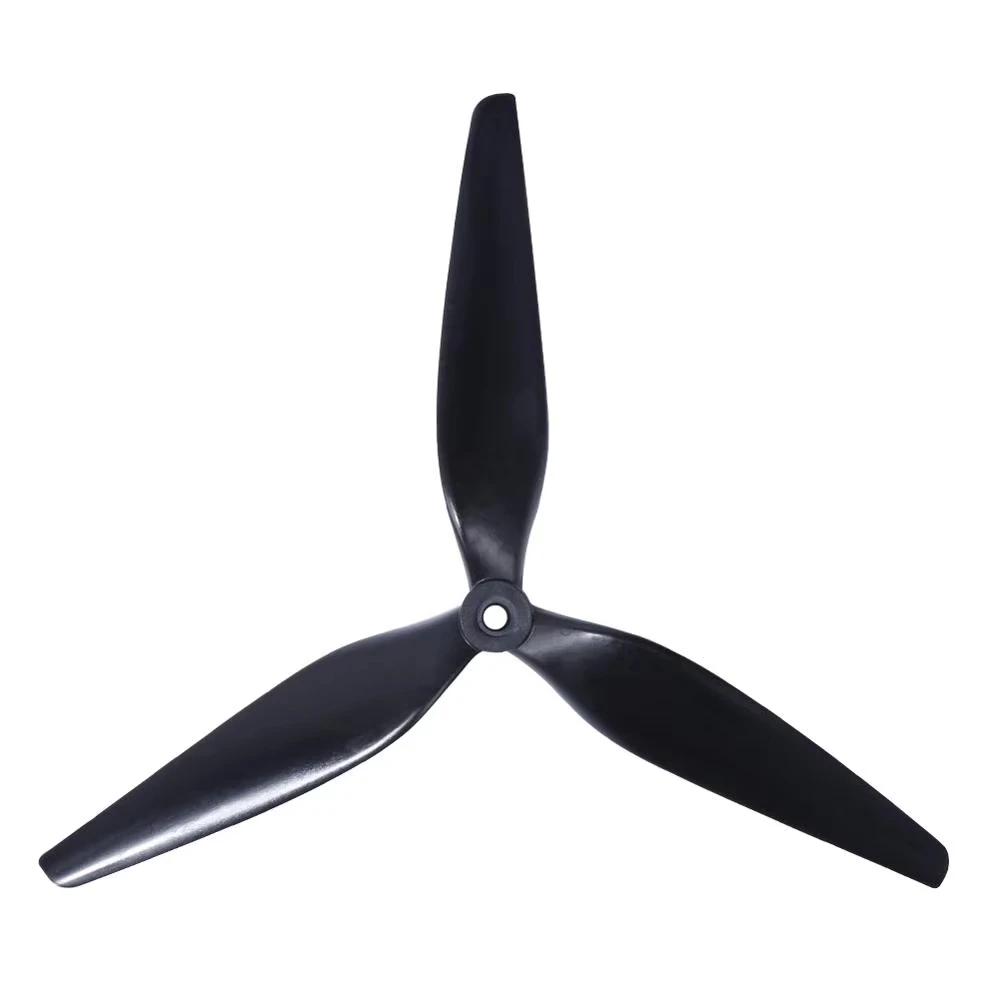 1/2/4PCS HQ Macroquad Prop 10X5X3 10Inch 3 Blade / Tri-blade Black-carbon Reinforced Nylon Propeller for RC FPV Drone Quadcopter