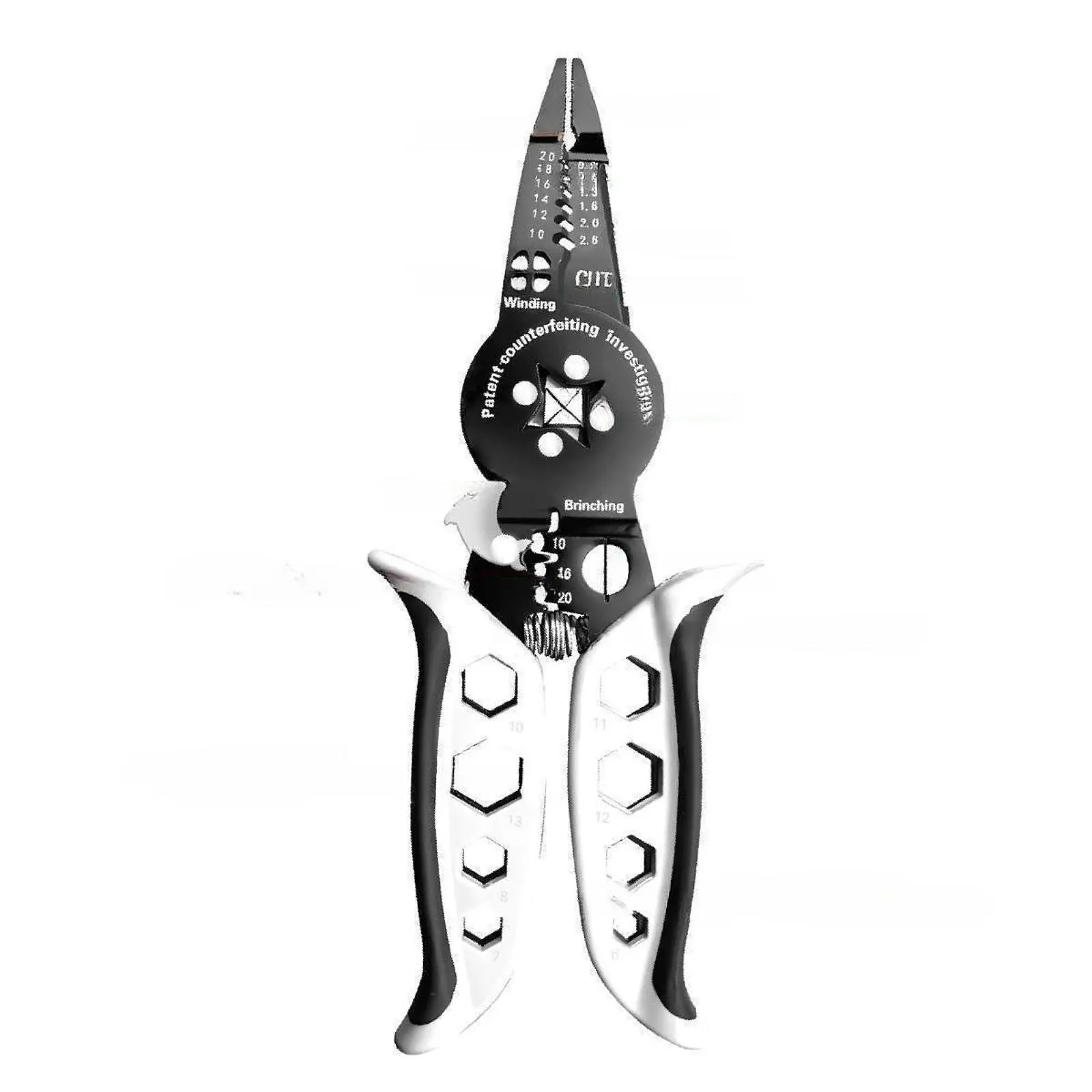 Wire Stripper Combination Pliers Multi Purpose Linesman Pliers for Screwing Grabbing