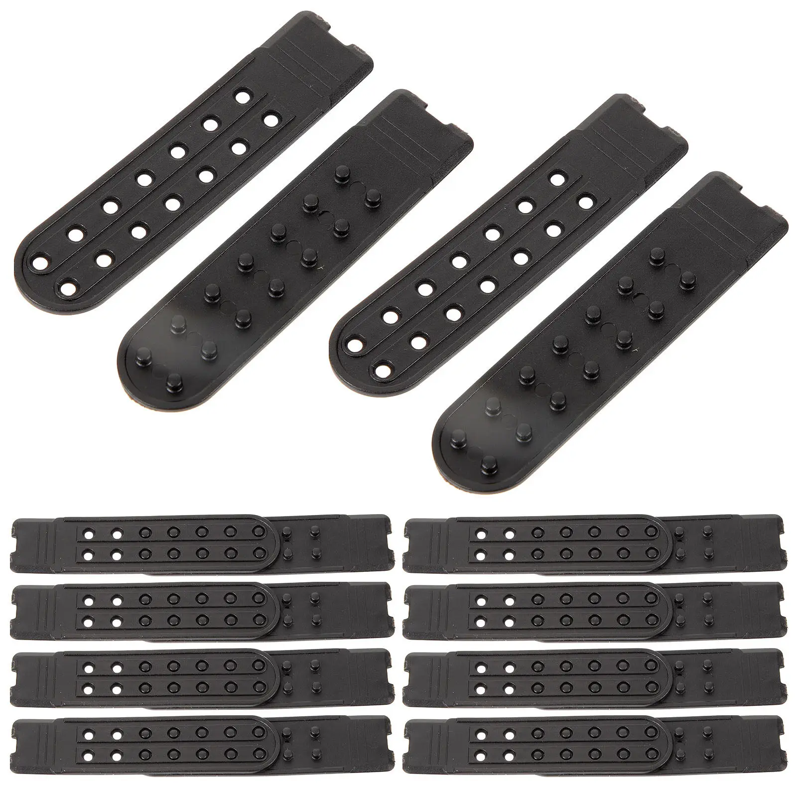 

10Pairs Adjustable Hat Extenders Portable Cap Extenders Plastic Hat Straps Replaceable Snapbacks Cap Accessory