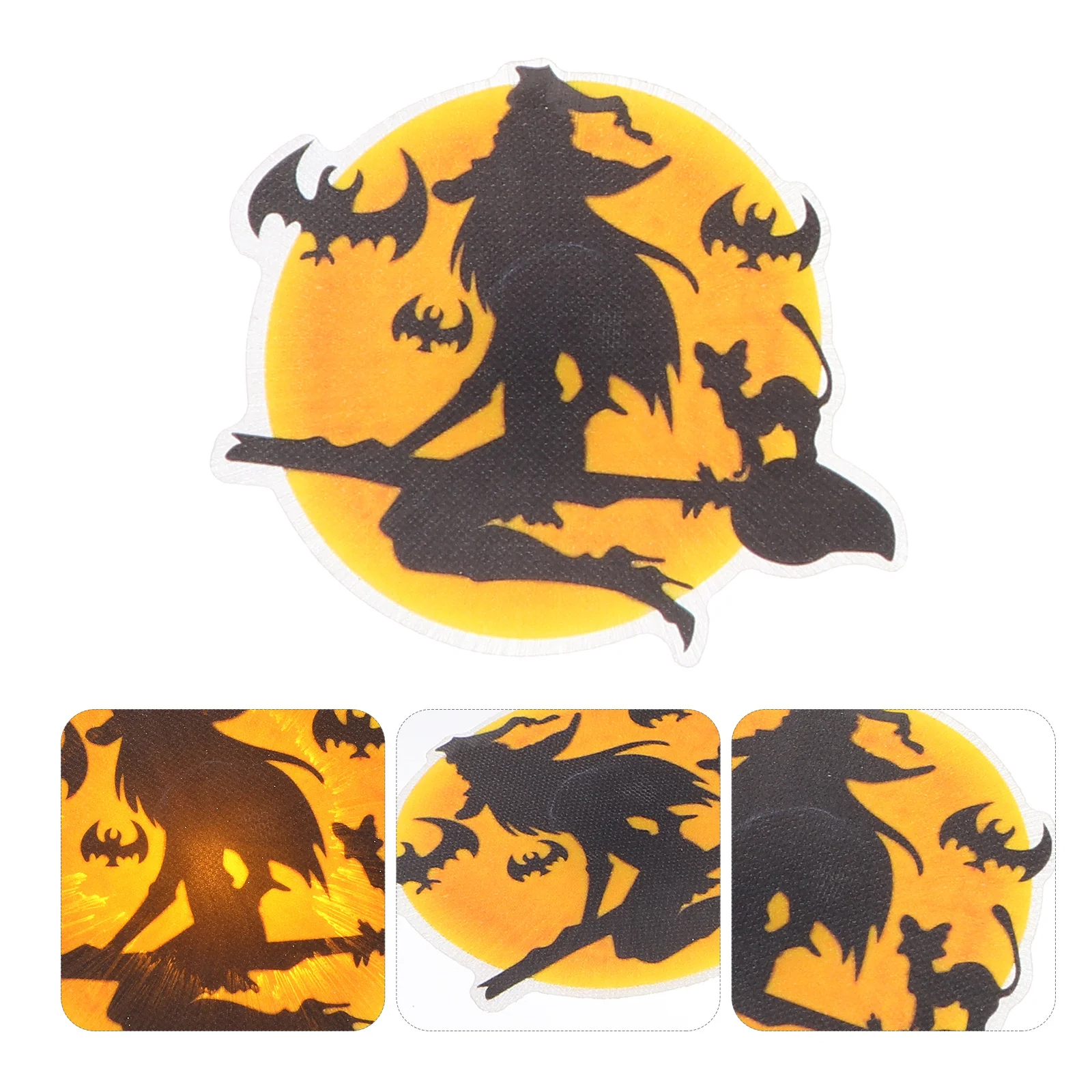 

3Pcs Fiber-Optic Hanging Lamp Pendants Decorative Halloween Festival Lights Luminous Lighting Supplies Luminous Pendants