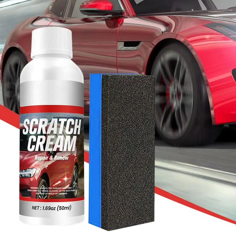 Car Scuff Remover 50ml Car Paint Renovation Repair Scratches Remover Paste Scratches Paint Renovation For Minor Scratch Repair