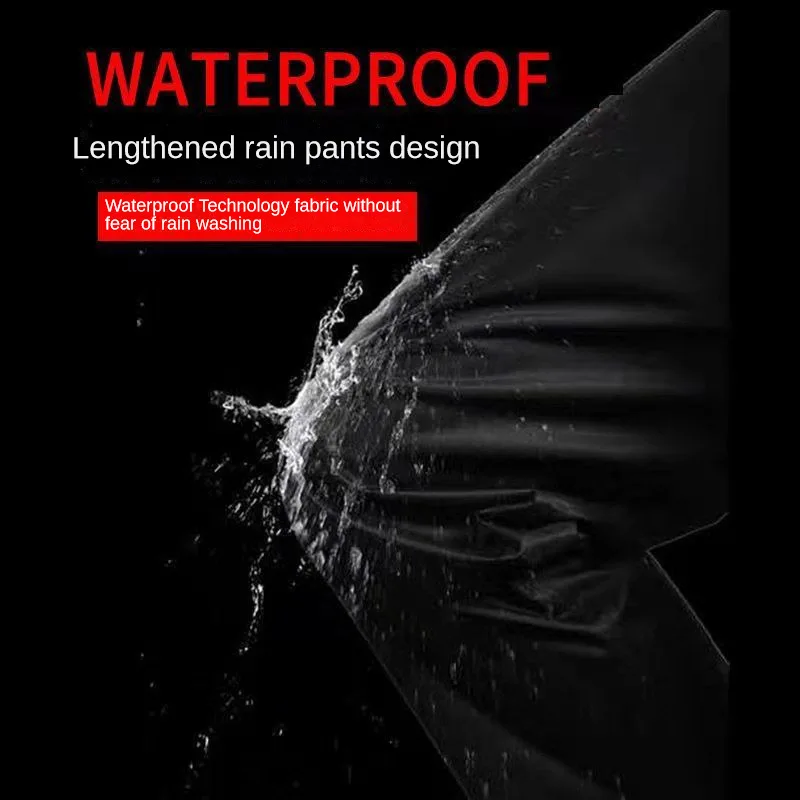 Raincoat and Rainpants Suit Full Body Rainstorm Prevention Electric Bicycle Motorcycle Takeaway Riding Reflective Split Raincoat