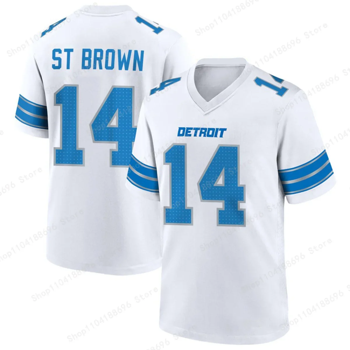 Detroit Lions Game Jersey - Blue