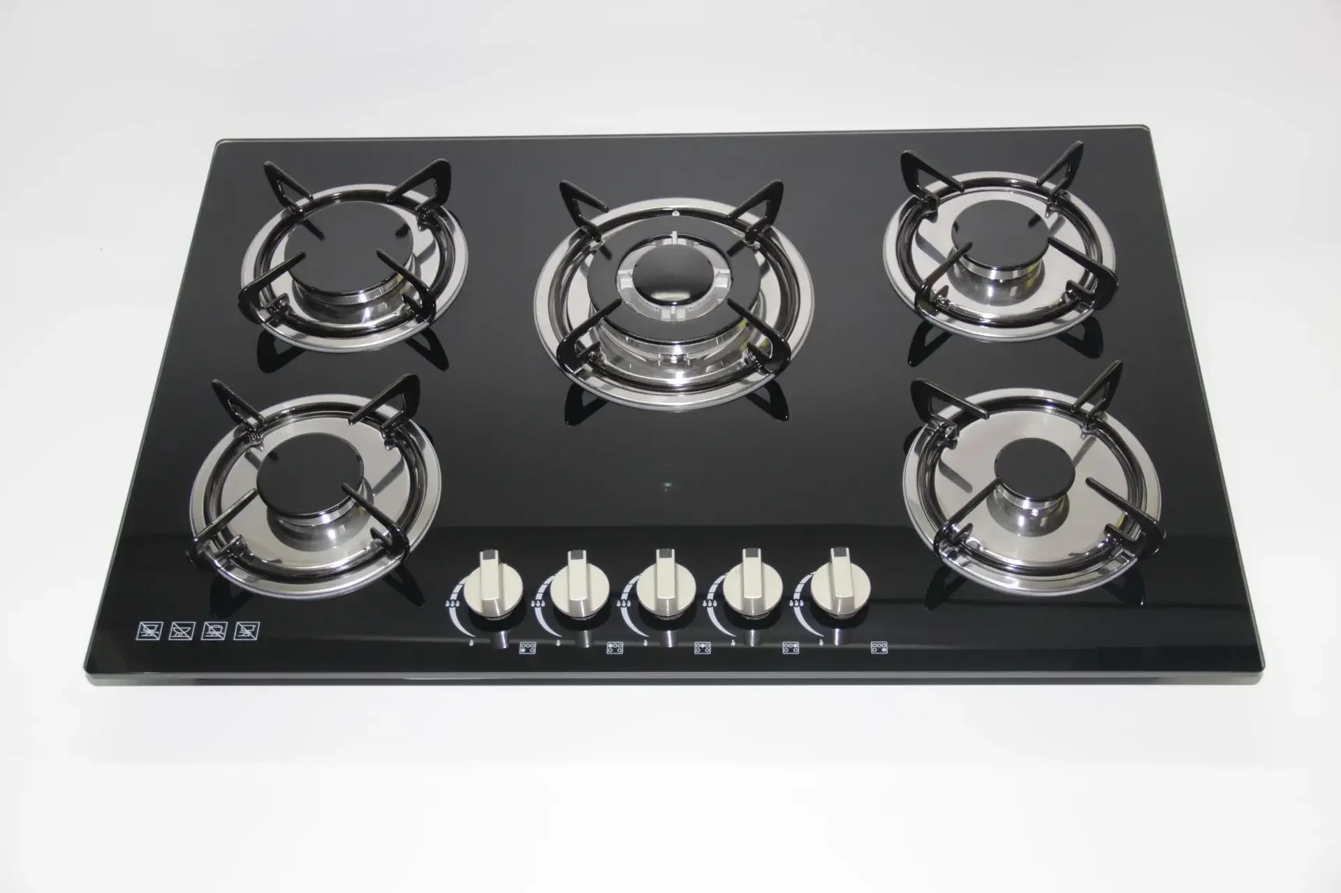 2024 5 Stove Gas Cooker / Gas Cooker Household Equipment Stainless Steel In Stock