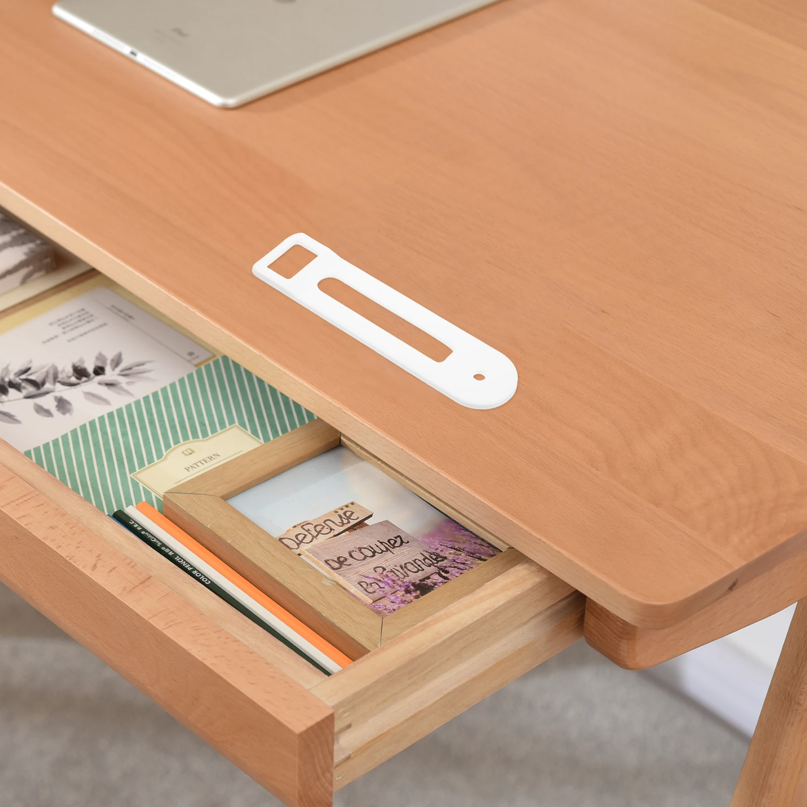 

4Pcs Baby Proof Cabinet Latches Durable Plastic Locks for Drawers Cupboards Refrigerator Doors Baby Drawer Locks