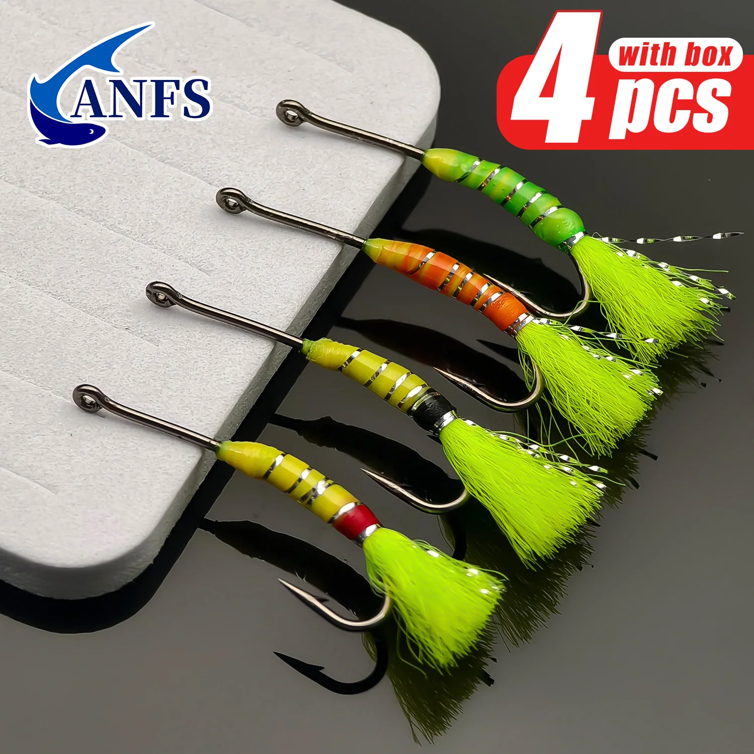 Anfs 4Pcs Hand Made…