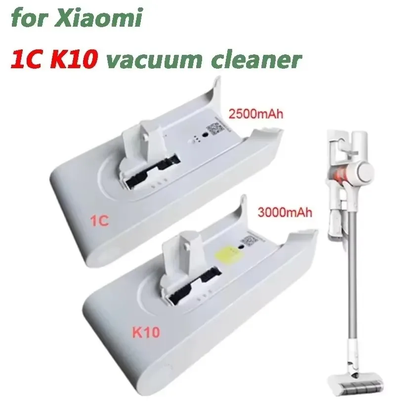 

Replacement Battery for Xiaomi 1C/K10 Vacuum Cleaner - Original Li-ion Battery Pack | Compatible with Mijia Wireless Vacuum Acce