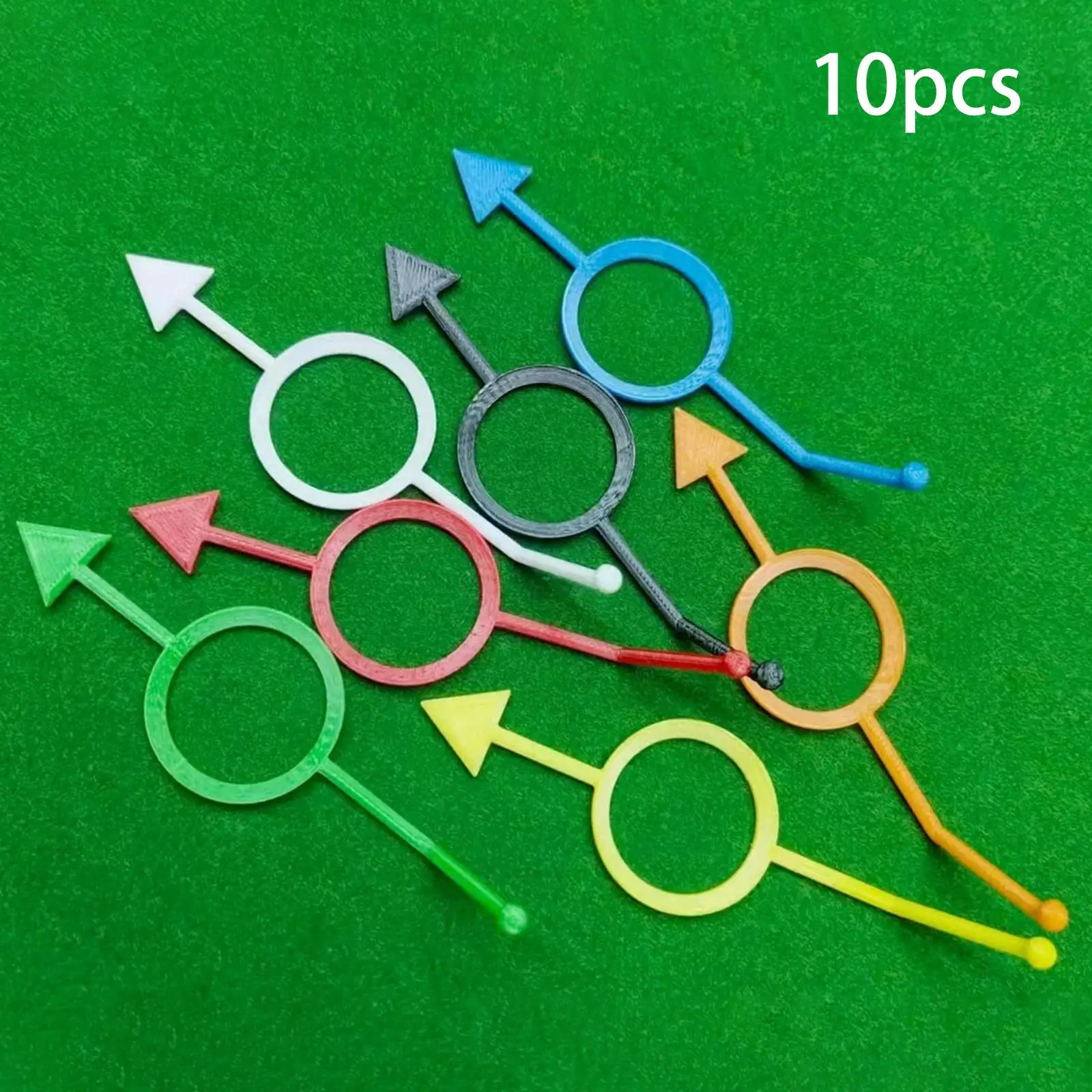 

10x средство для прицеливания в бильярдном бассейне, аксессуары произвольного цвета, руководство по прицелинию для тренировки среднего размера для детей