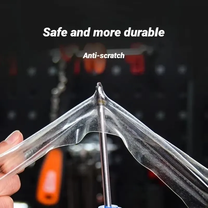 TPU Klare Schutzfolie für Vordergabel Fahrradschutz Aufkleber Kratzfeste Transparente Folie Mountainbike-Aufkleber MTB – Detail 3