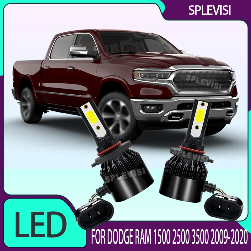 

LED Waterproof Dustproof Hi Beam Bulb For Dodge Ram 1500 2500 3500 2009 2010 2011 2012 2013 2014 2015 2016 2017 2018 2019 2020