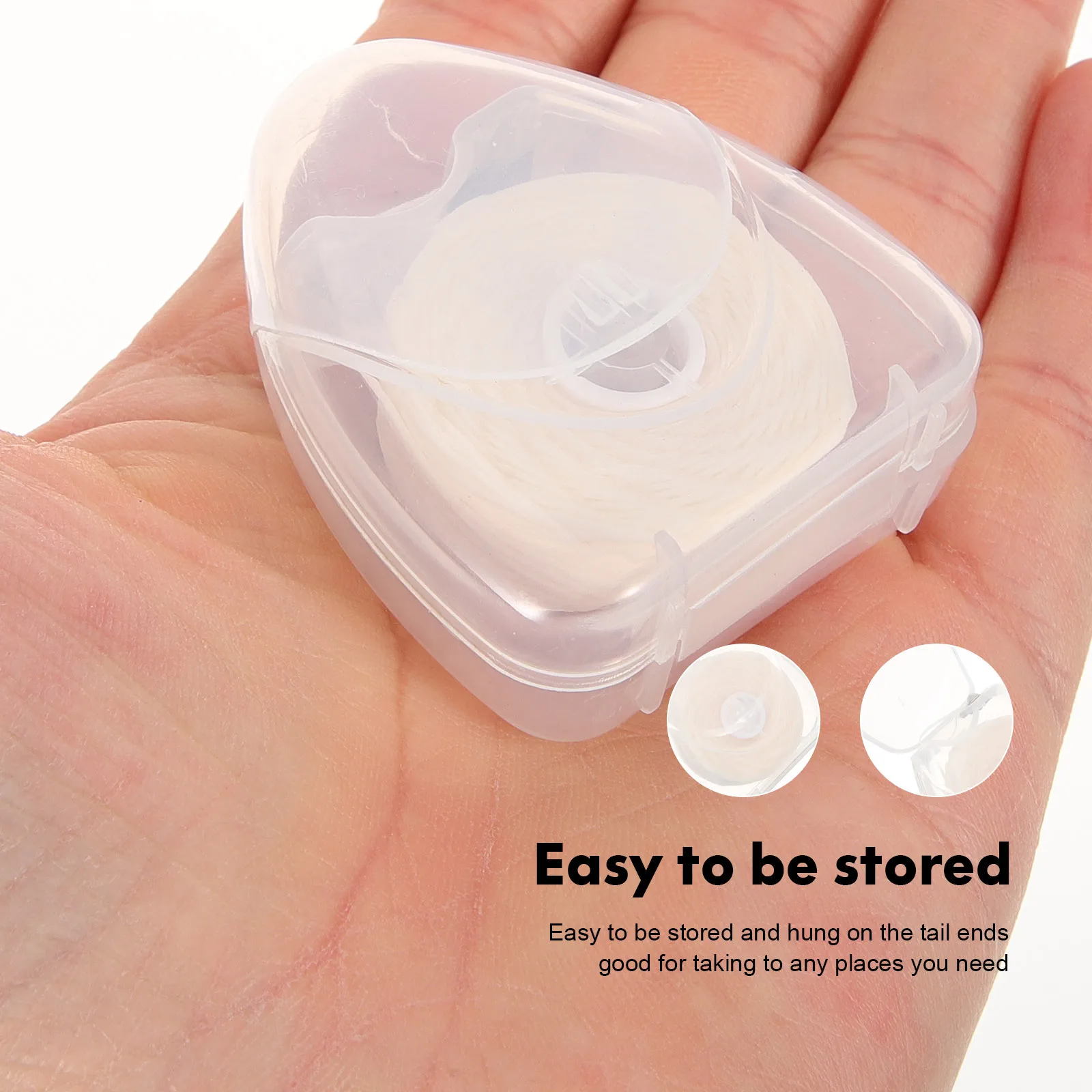 

1 set Reusable Dental Holder Teeth Cleaning Tool Portable Oral Care Floss Rack Braces Flossers Threaders Plastic Flosser Holder