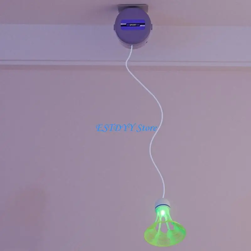 

G6DE Тренажер для бадминтона с подборами, регулируемый тренажер для одного игрока по бадминтону, простой в использовании