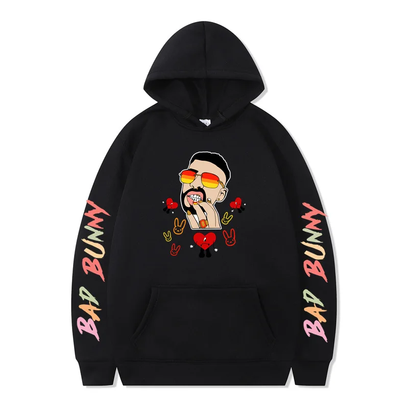 BAD BUNNY Series  Hoodie Tomorrow Will Be Nice Graphic T Shirts Unisex Men /Women Sweatshirt