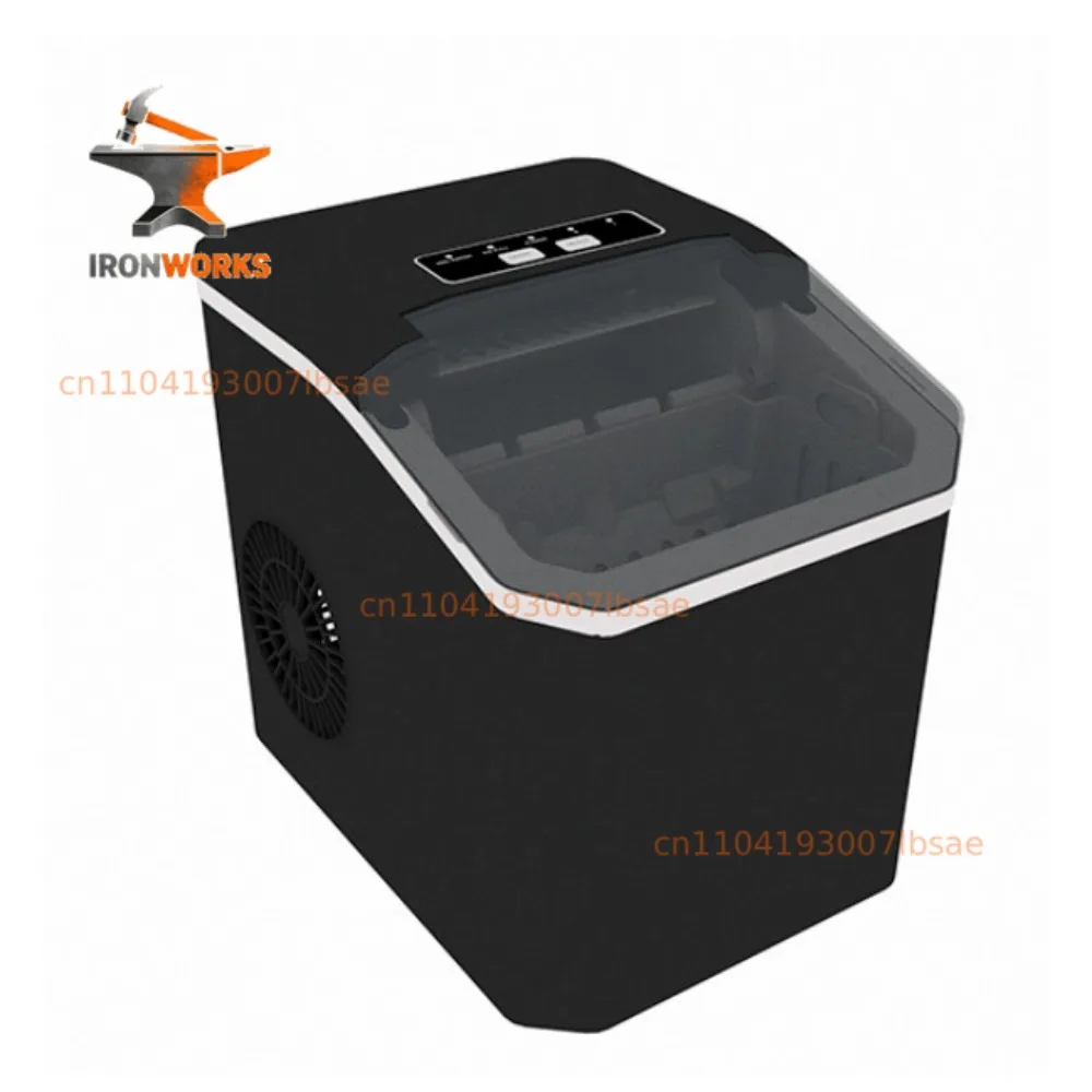 self cleaning commercial party bar home portable counter top bullet shape ice cube maker making machine