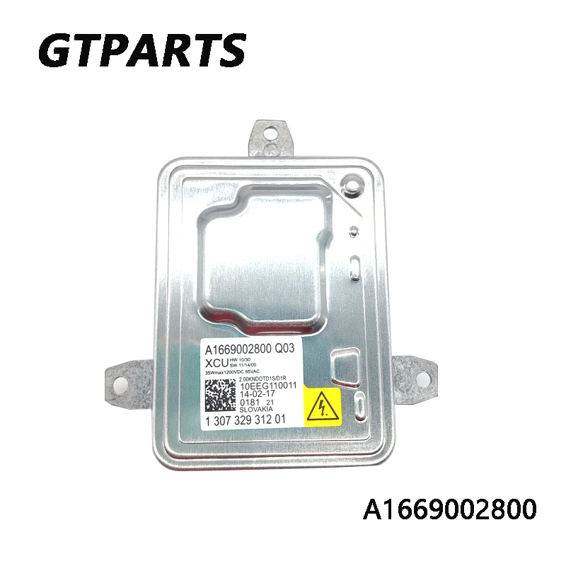 A1669002800 الصابورة الأمامية التلقائية لمرسيدس بنز A، B، C، GLK، SLK، CLS، GL، ML350 (قاعدة 166) وحدة التحكم في الصابورة HID