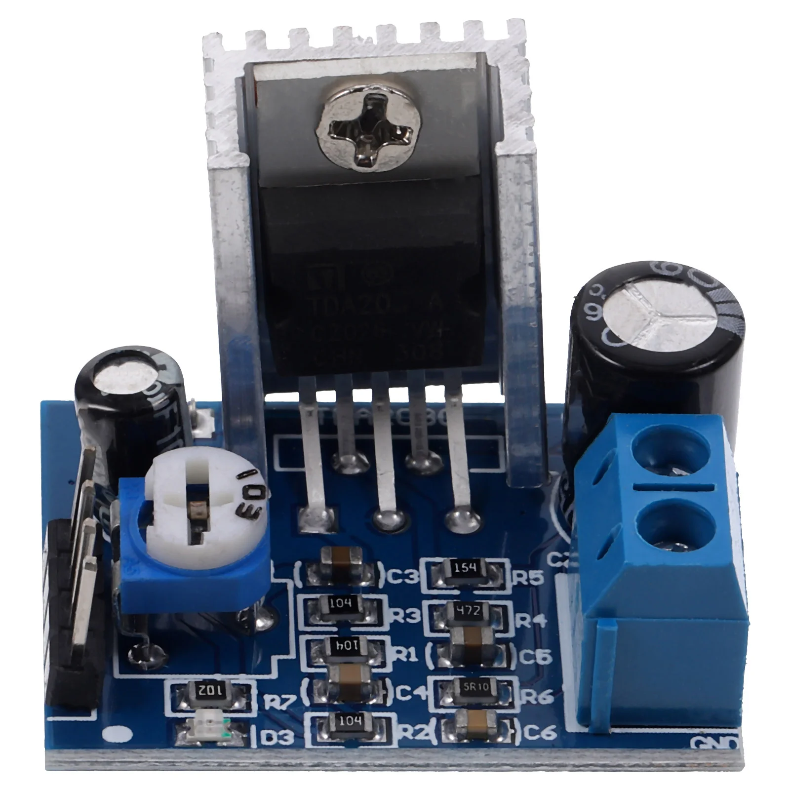 Tda2030a 2.1 Subwoofer Amplifier Board Three Channel Audio Module Mini Speaker Parts Low Frequency Design DIY