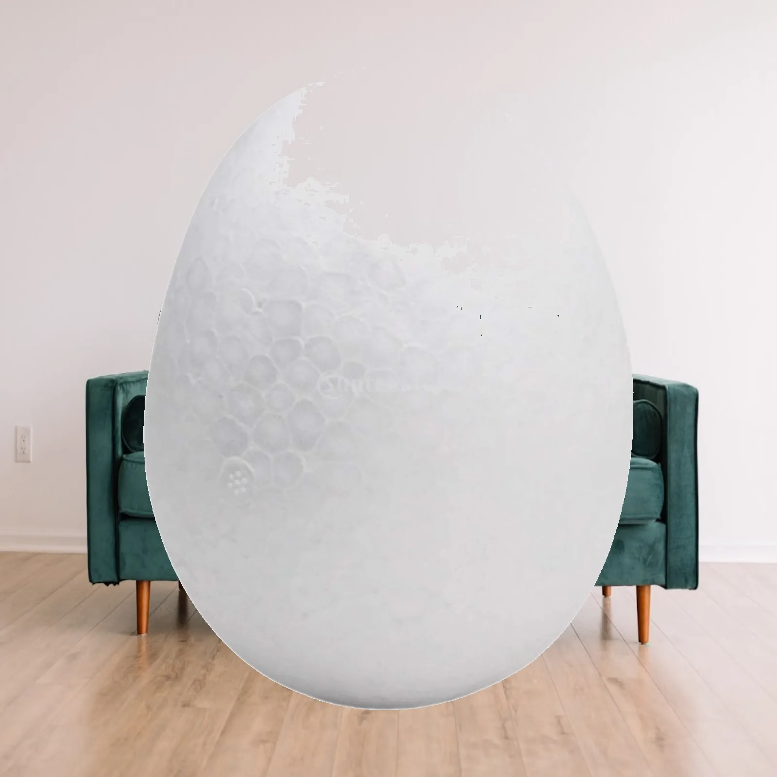 Foam Eggs for Crafts Unpainted Faux Eggs for Ornaments DIY Kindergarten