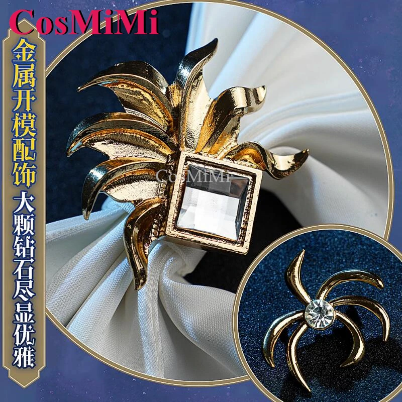 CosMiMi لعبة الهوية الخامس إميلي داير/الطبيب تأثيري حلي الحفاظ على زهرة الجلد الحلو فستان كرنفال حفلة لعب الأدوار الملابس