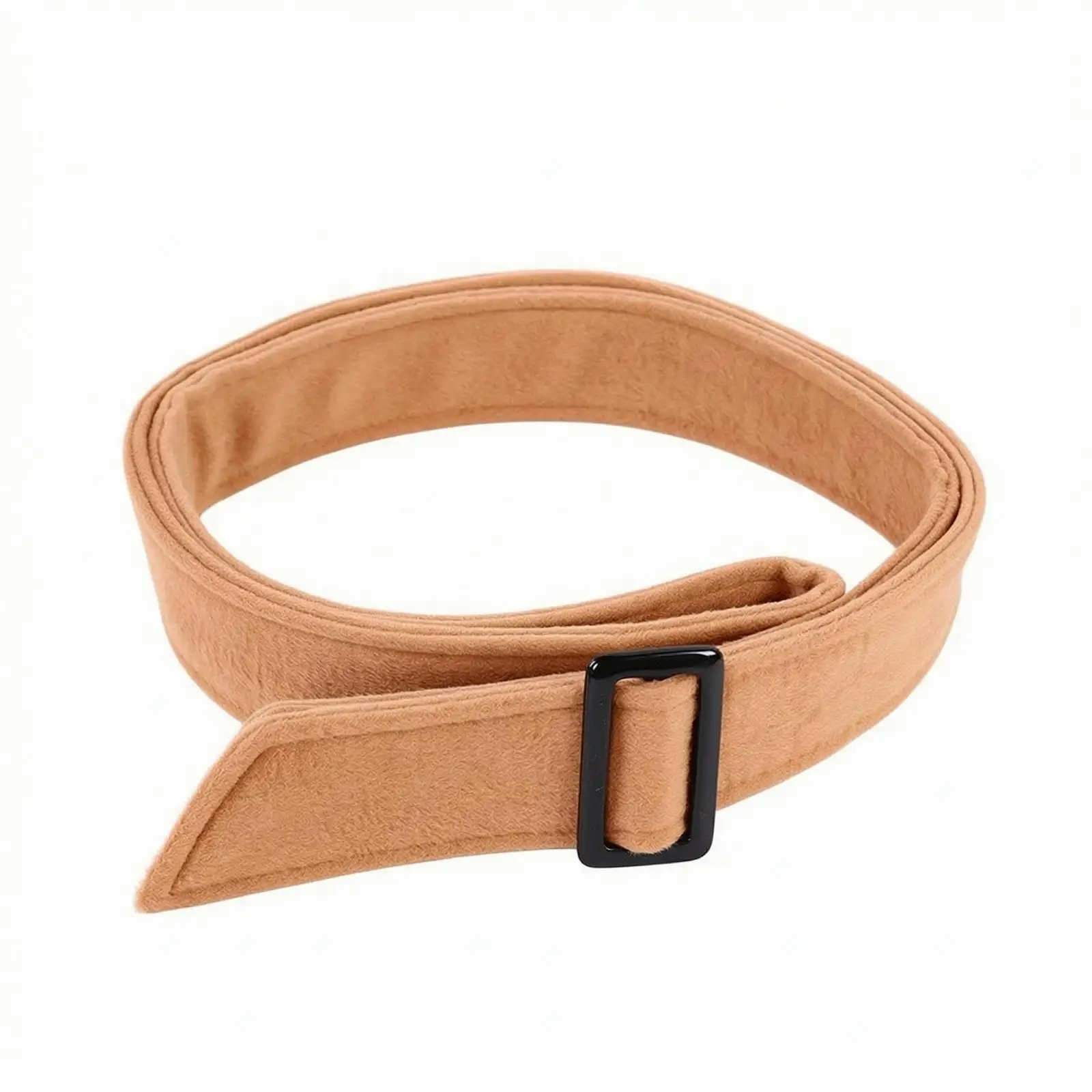 Coat Waist Belt with Buckle Functional Wool-Like Coat Belt Accessory Soft Wide for Women, Winter Coats, Outerwear