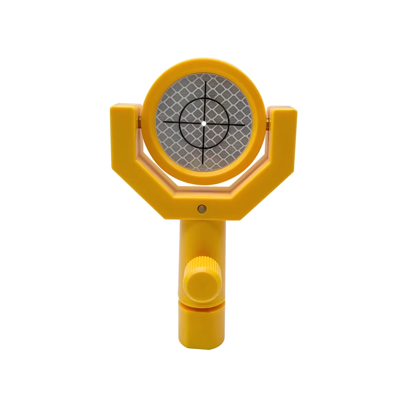 

New Yellow Reflector Target With Printed Crosshair Dia 50mm Sheet With Base For Survey