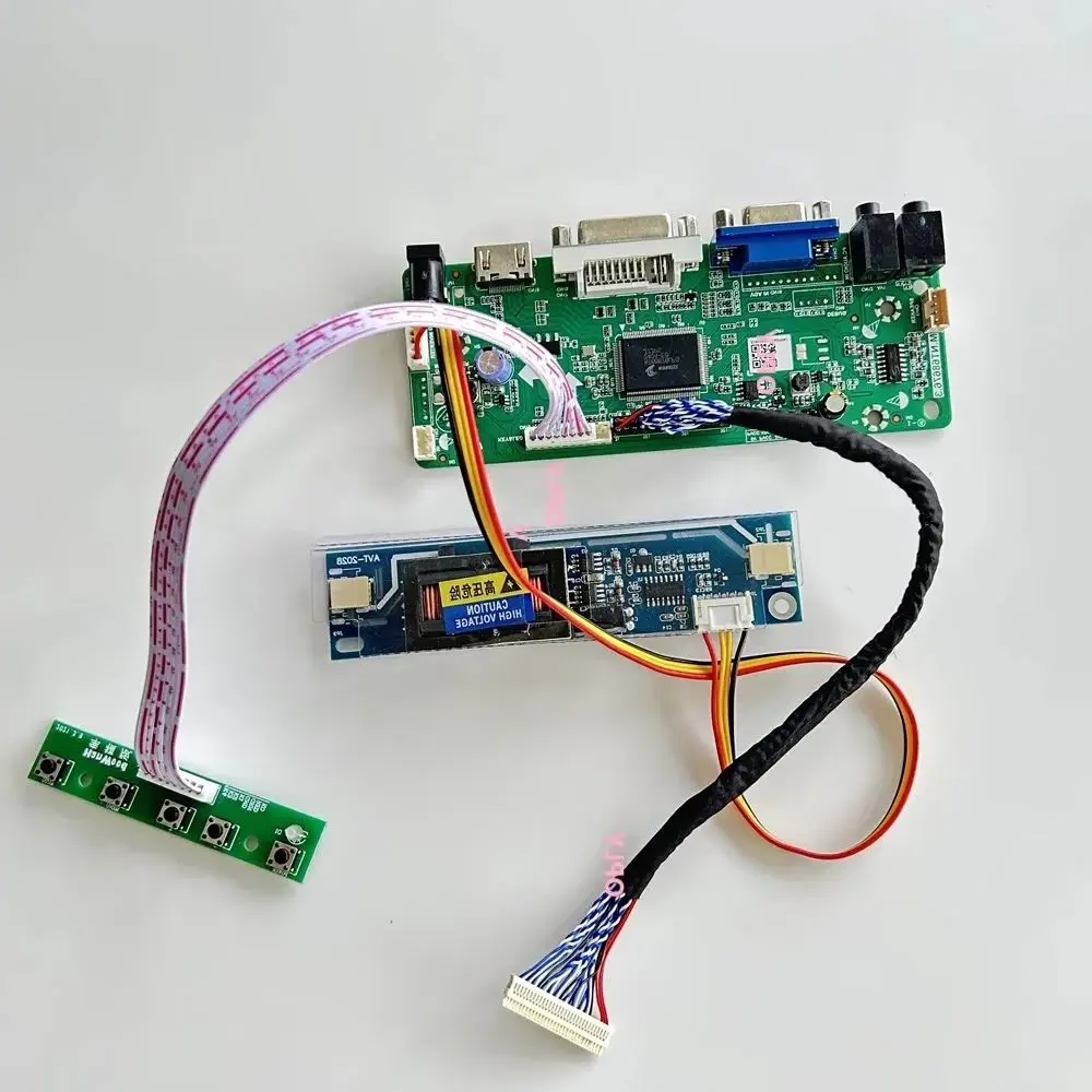 

Плата контроллера для LQ170M1LA04 LQ170M1LA4G LQ170M1LA2E LQ170M1LA3H LQ170M1LA4B 1920X1200 ЖК-панель 17 дюймов HDMI-совместимый VGA DVI