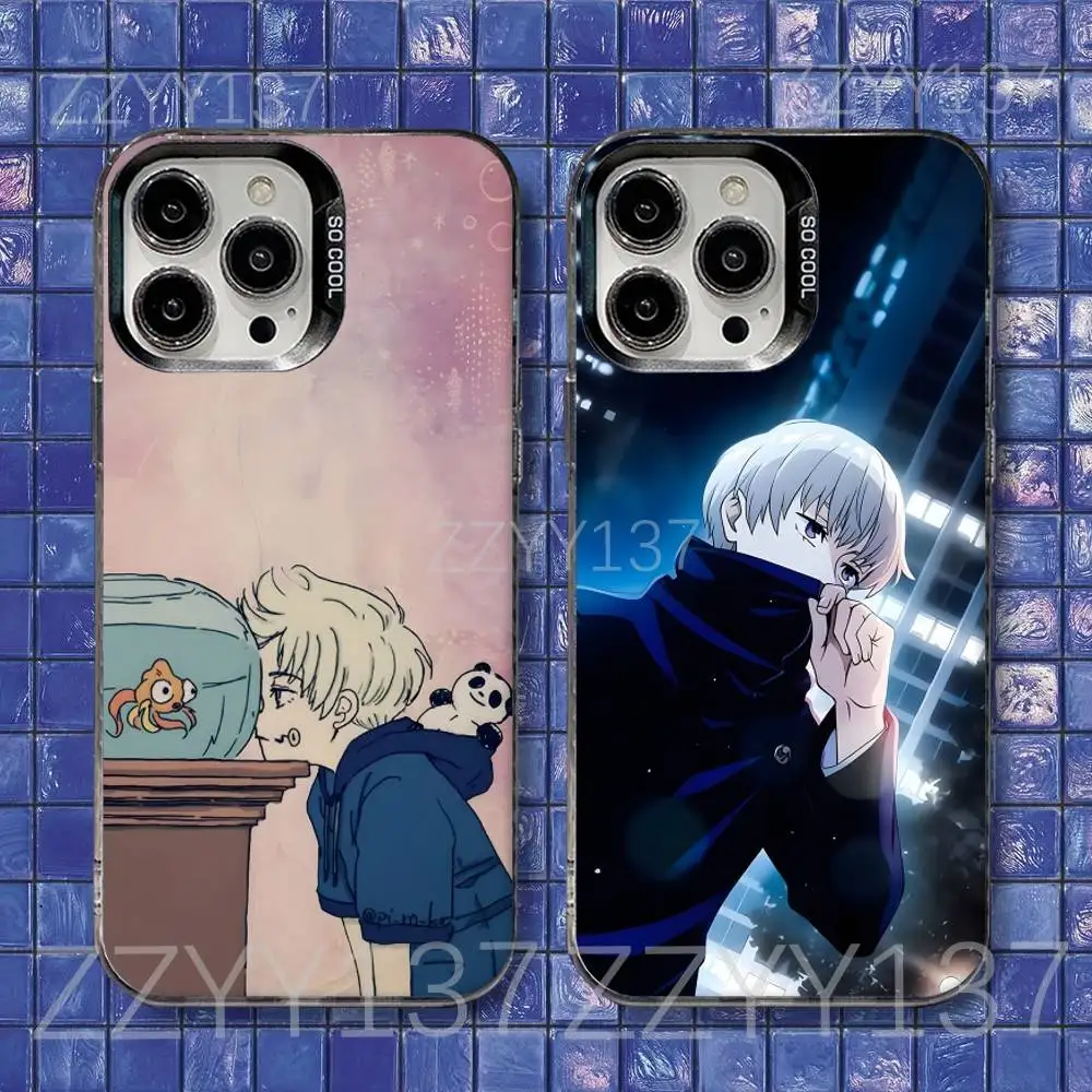 

Anime Toge Inumaki Phone Case For iPhone 16,15,14,13,12,11,8,7,Pro,Max,Plus,Mini,XS,SE Shockproof Matte Cover