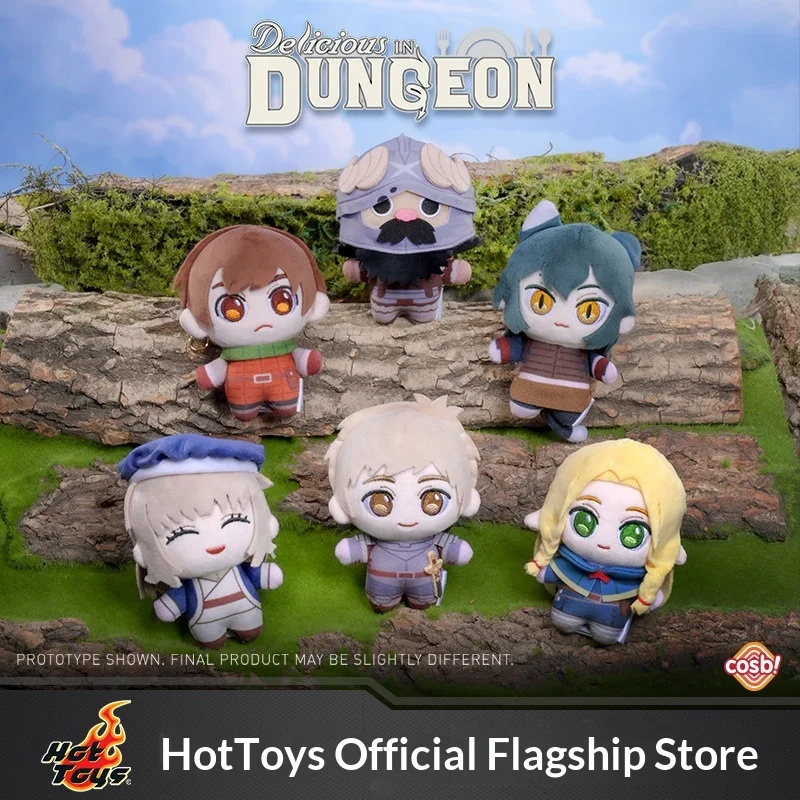 

Hot Toys Delicious In Dungeon Cosbi Plush Keychain Blind Box Single Or Set Anime Collectible Soft Stuffed Pendant For Fans
