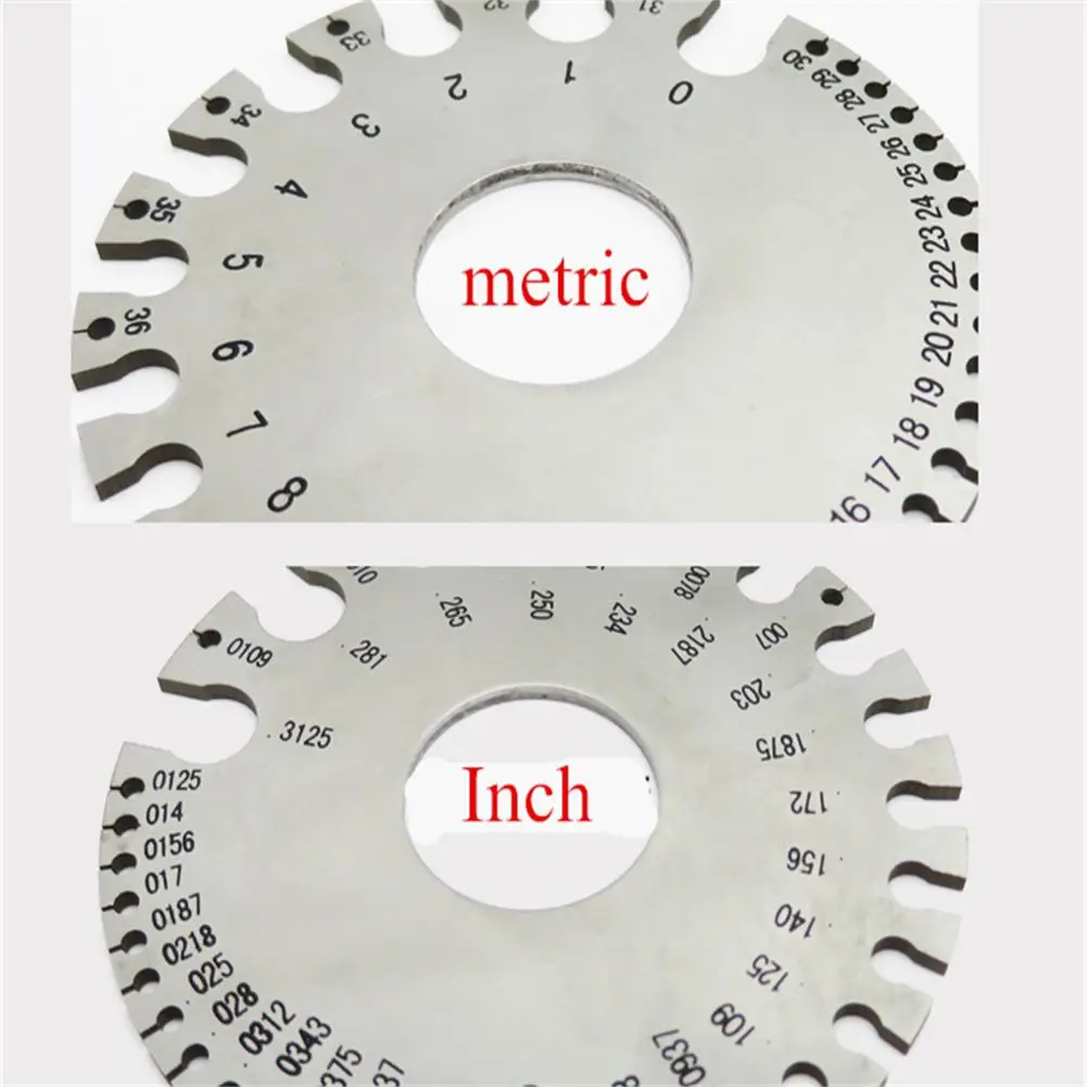 Round Wire Gauge 0-36 Awg 0.3125\