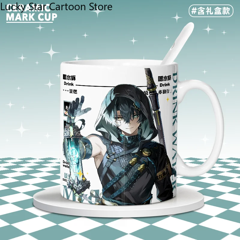 Halloween Game Wuthering Waves Suisui Cosplay Cartoon Ceramic Cup Water Cup Cute Ceramic Cup Set Office Mug Gift Birthday