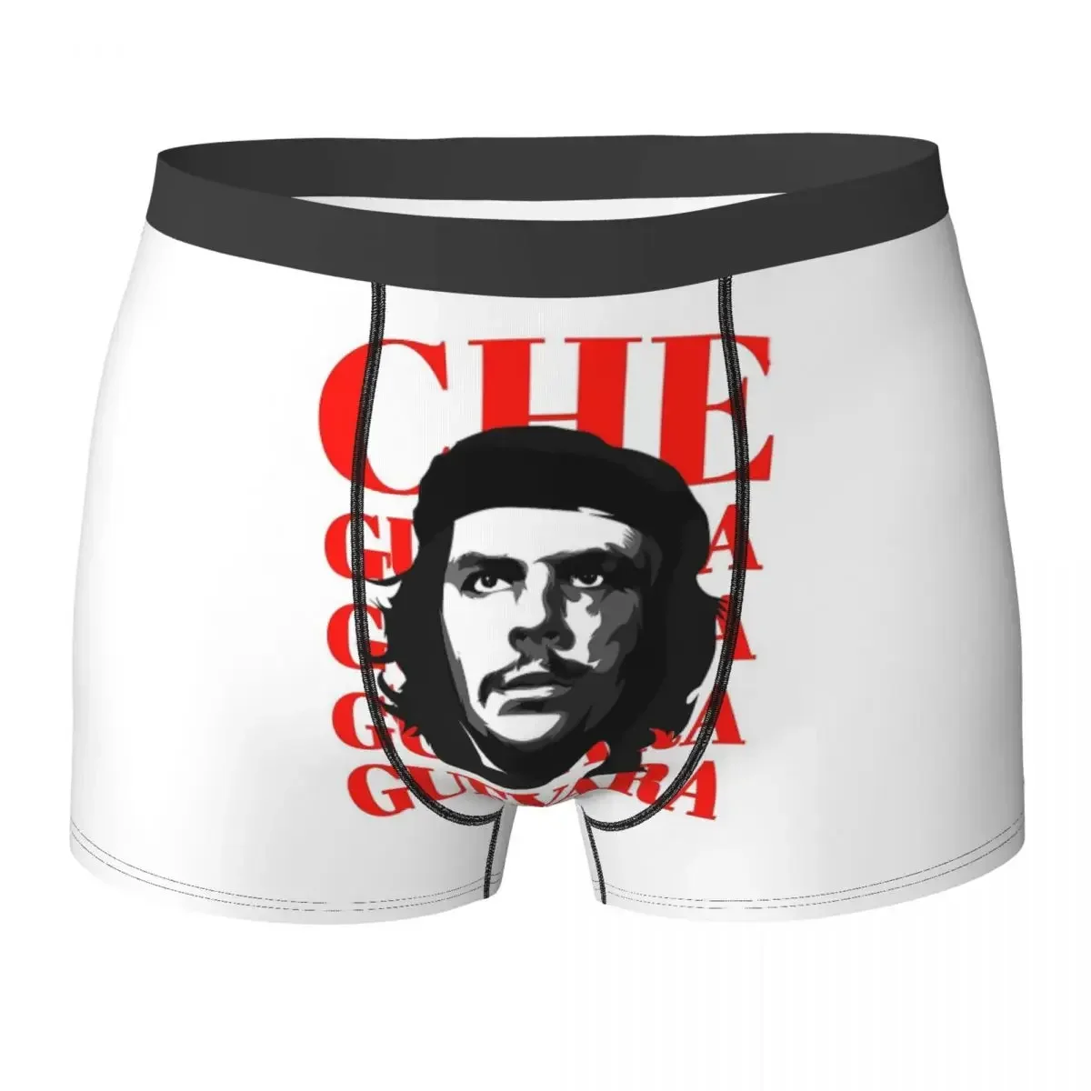 Boxer Underpants Shorts Che Guevara Panties Male Comfortable Underwear for Homme Man Boyfriend Gift