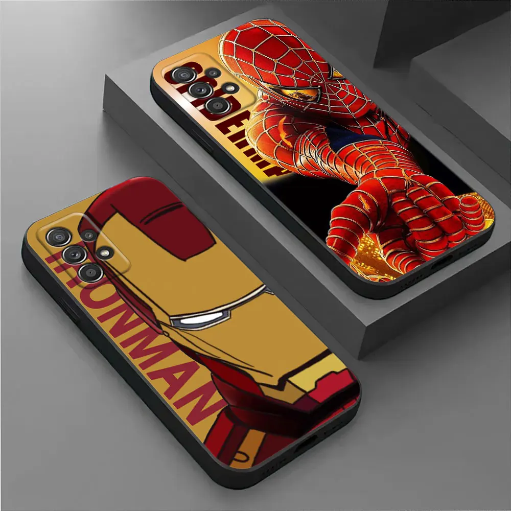 

Marvel Ironman Deadpool Phone Case For Samsung Galaxy A17 A57 A37 5G A07 A55 A54 A34 A35 A25 A15 A56 A36 A26 A16 A06 Back Cover