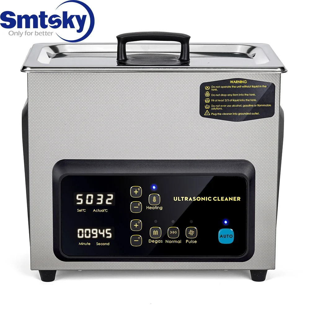 آلة التنظيف بالموجات فوق الصوتية CD-X6 6.5L للنظارات والمجوهرات ولوحات الدوائر آلة التنظيف بالموجات فوق الصوتية للمختبر.