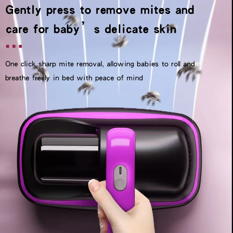 

Handheld wireless dust mite control tool, low-noise vacuum cleaner, household mattress cleaning and mite removal machine
