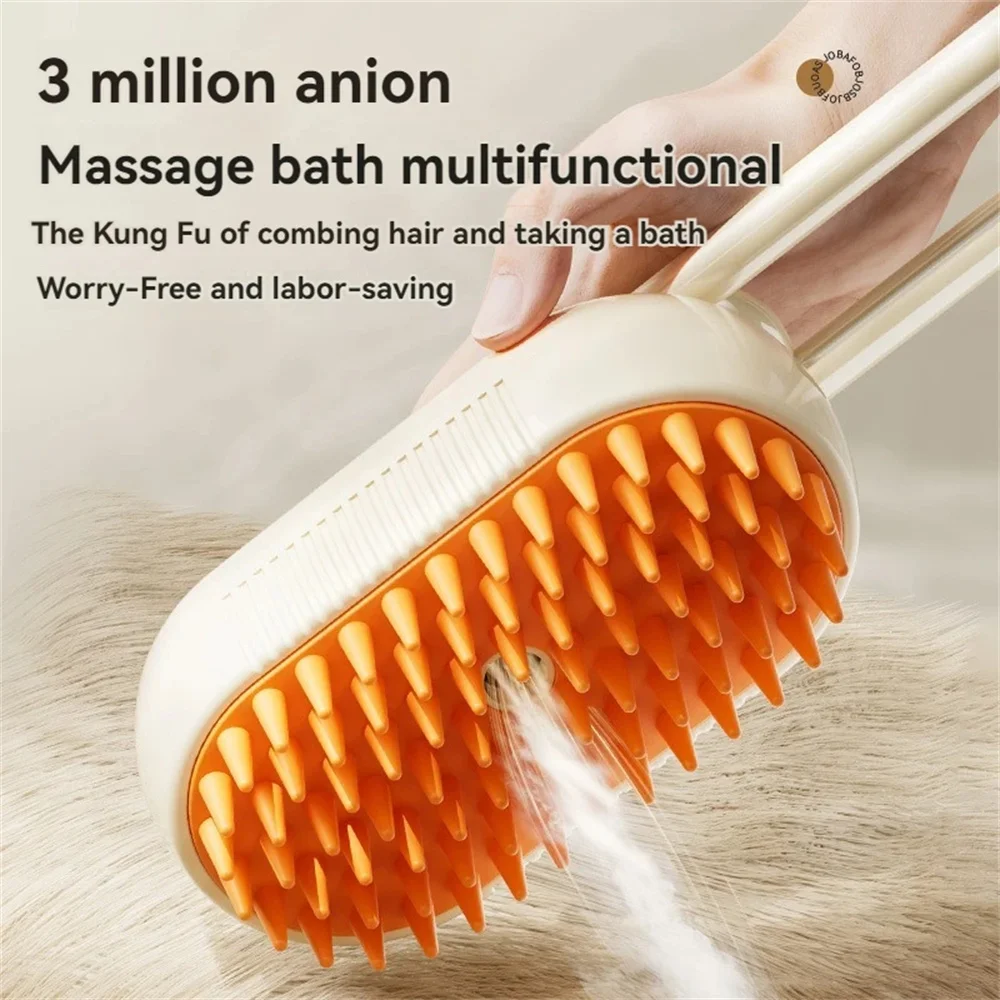 Pet Spray Comb Cat Dog Electric Spray Brush 3 in1 Hair Removal Combs Water Steam Massage Brushes Pet Clean Grooming Supplies