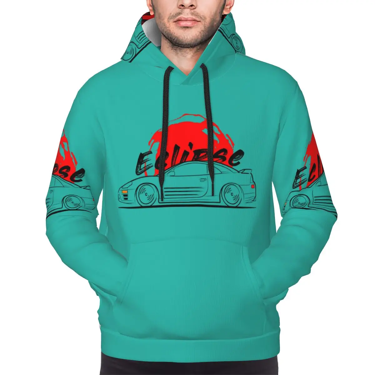Eclipse 3 3G ECLIPSE Sudadera con capucha Harajuku pulóver Otoño Invierno hombres mujeres sudadera camisetas de manga larga