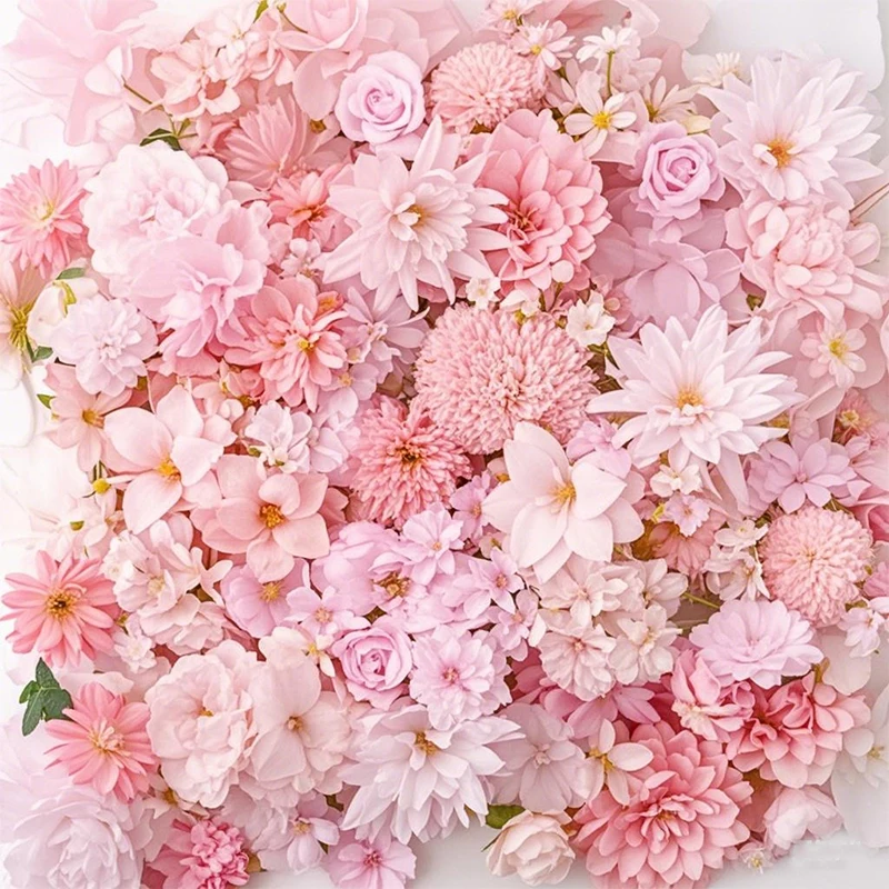 20/50 Stücke Rosa Künstliche Blume Kopf MSini Seide Künstliche Rose Gänseblümchen Blume Handwerk Liefert Hochzeit Kranz Hause Dekoration – Detail 7