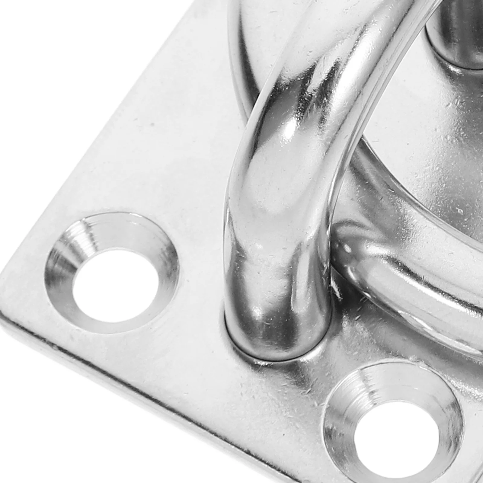 

Stainless Steel Pad Eye Plate Hook Heavy Duty Ceiling Mount Hook For Hammock Concrete Wall Deck Tree Outdoor Furniture Anchor