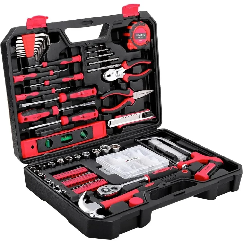 

Toolbox for Mechanics Home Repair Tool Kit, 226 PCs General Home and Auto Repair Tool Set, Home Repair Tool Kit