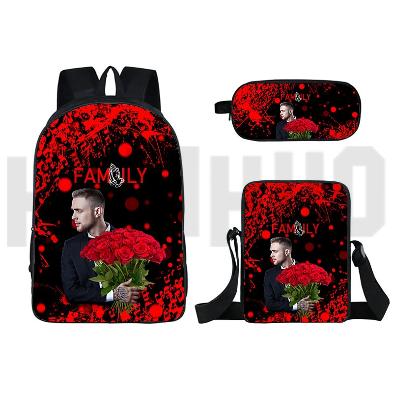 Fashion 3D Print Anime Egor Kreed Backpack 3 Pcs/set Bookbag 16 Inch Bagpack Travel Daily Pack School Bags for Teenage Girls