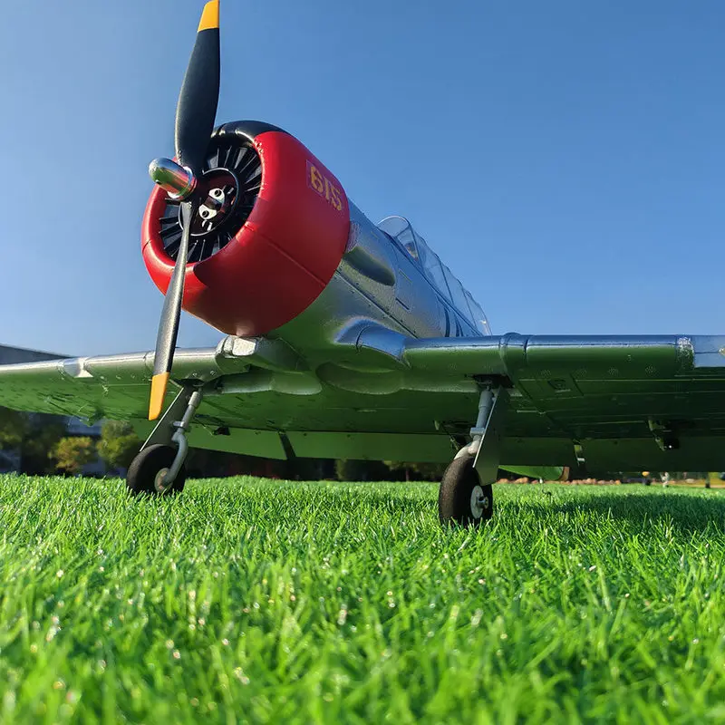 Dynam AT-6 Texan 1400mm 6-CH Upgraded Version Of Simulated World War II Aircraft Model Fixed-Wing Aircraft RC Fighter Model AT6